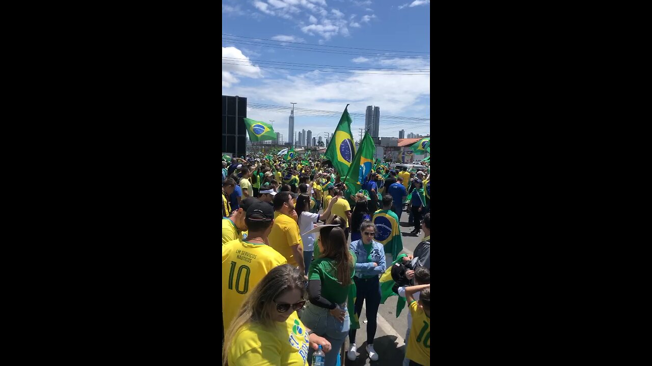 Brazilians protesting poll fraud