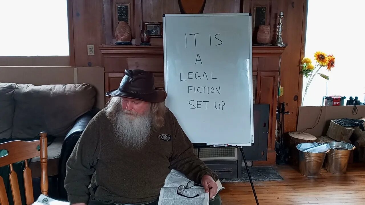 IT IS A LEGAL FICTION SET UP