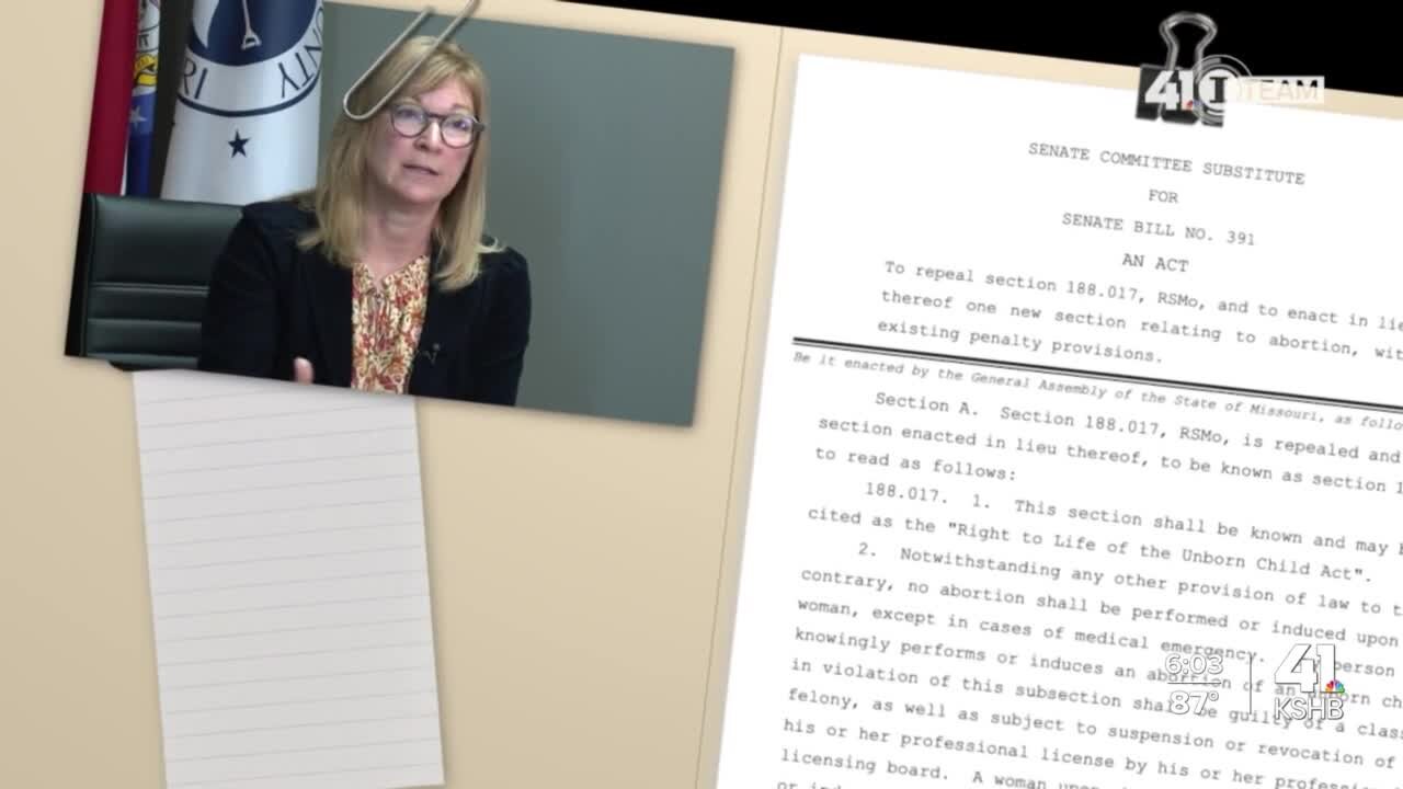 Jackson County Prosecuting Attorney concerned rape, incest survivors can be prosecuted under Missouri law