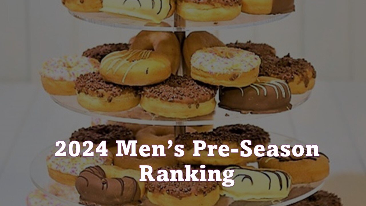 2024 Men's Top 25 Pre-Season Poll