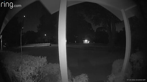 Orb captured on Ring Doorbell (Extended Version)