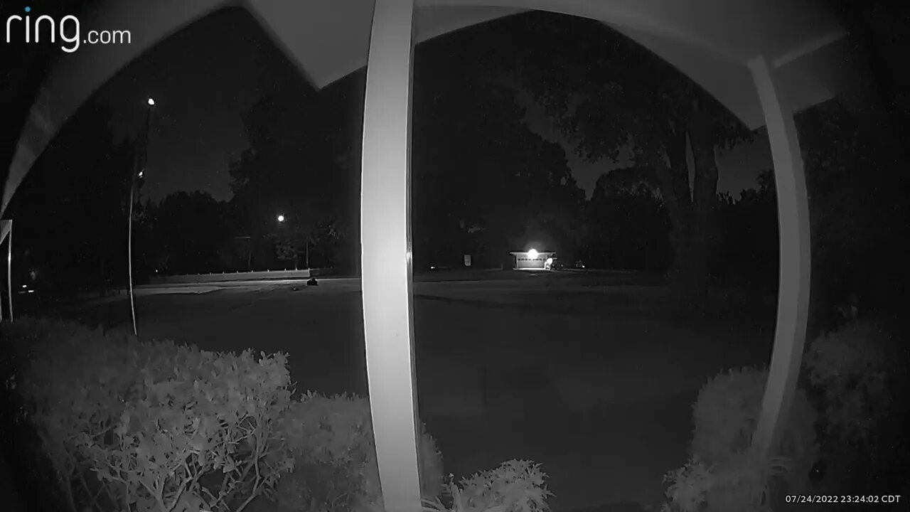 Orb captured on Ring Doorbell (Extended Version)