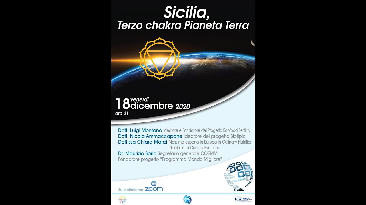 Sicilia, Terzo chakra Pianeta Terra - CLEMM Sicilia