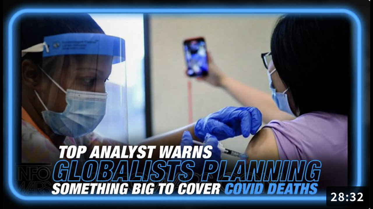 Edward Dowd Warns The Globalist Are Planning Something Big To Cover Up Covid Vax Deaths