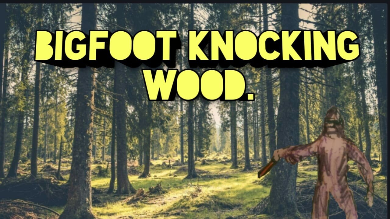 MAN AND HIS DOG CROSSED PATHS WITH A BIGFOOT