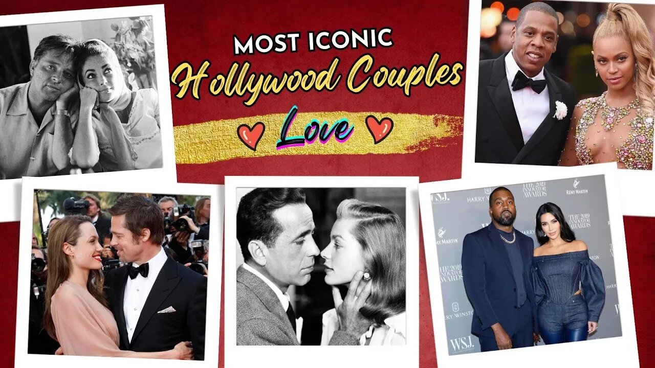 most iconic Hollywood couples | The Fact File