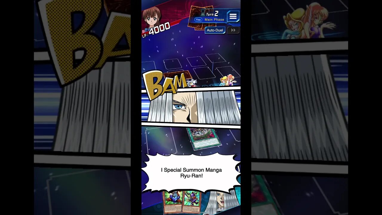 Yu-Gi-Oh! Duel Links - Summoning Manga Ryu-Ran (Duelist Kingdom Rare Card Reward)