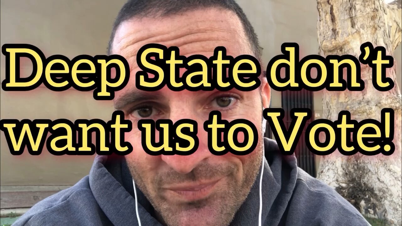 Deep State don’t want us to vote. False Flags. Protect our Patriots. WWG1WGA.