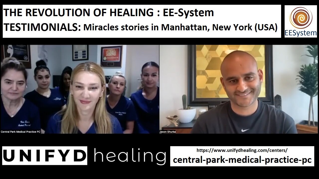 UNIFYD HEALING EESystem-TESTIMONIAL: Miracles stories in Manhattan, New York, NY (USA)