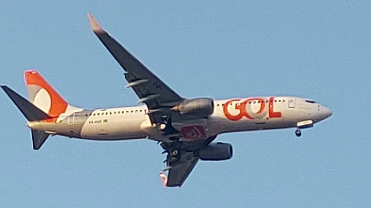 Boeing 737-800 PR-GGR coming from Guarulhos to Fortaleza