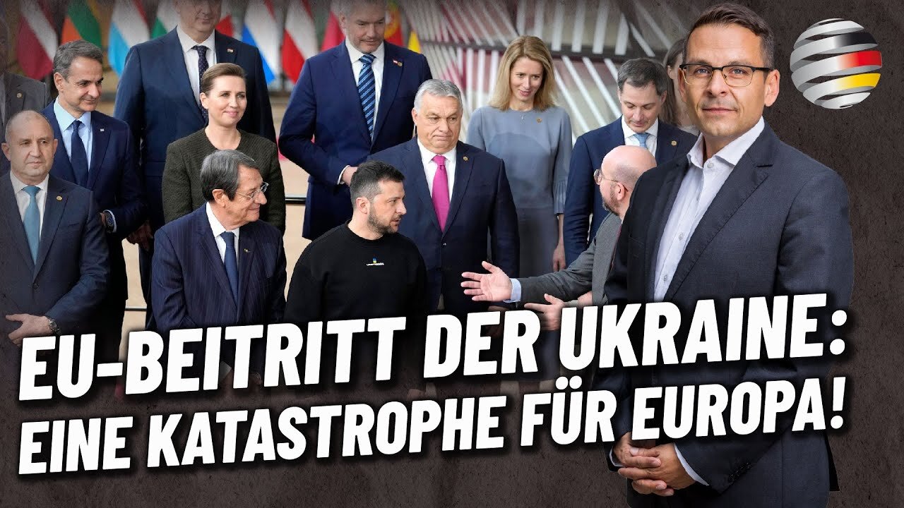 EU-Beitritt der Ukraine: Eine Katastrophe für Europa! Ein Kommentar von Gerald Grosz🙈