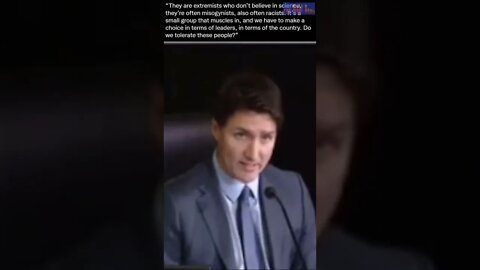 Trudeau claims that he never called the unvaccinated names.