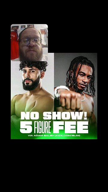 Deen The Great To Face Adam Saleh No Show 5 Figure Fee
