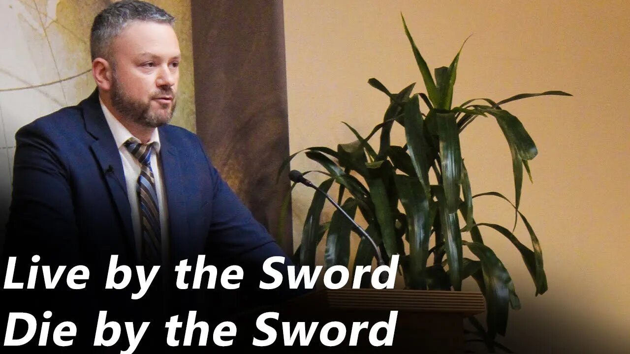 Live by the Sword, Die by the Sword (Pastor Joe Jones) Sunday-AM