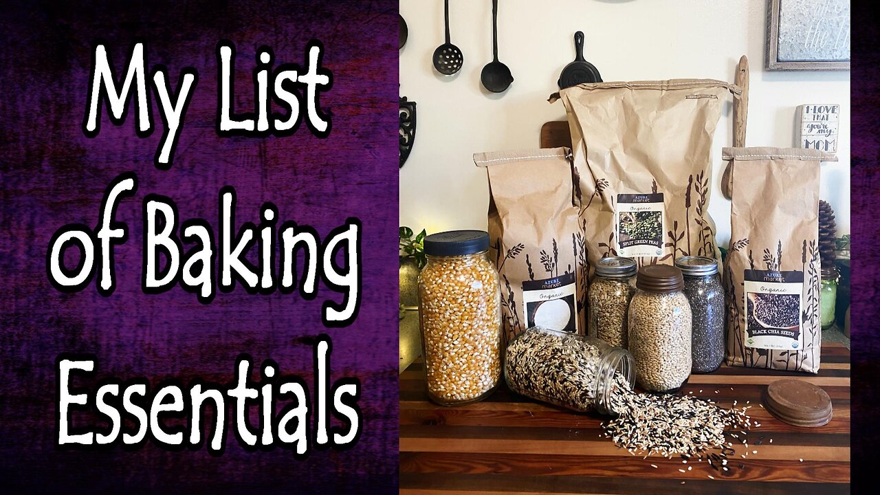 My List of Baking Essentials