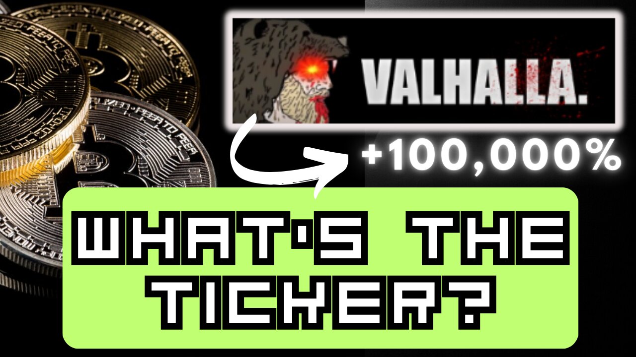 $VALHALLA is the TICKER 2024 GOLDEN BULLRUN SOLANA LOTTERY MONEY TURN YOUR $10 to $10,000 EASY🚀🚀🚀🚀