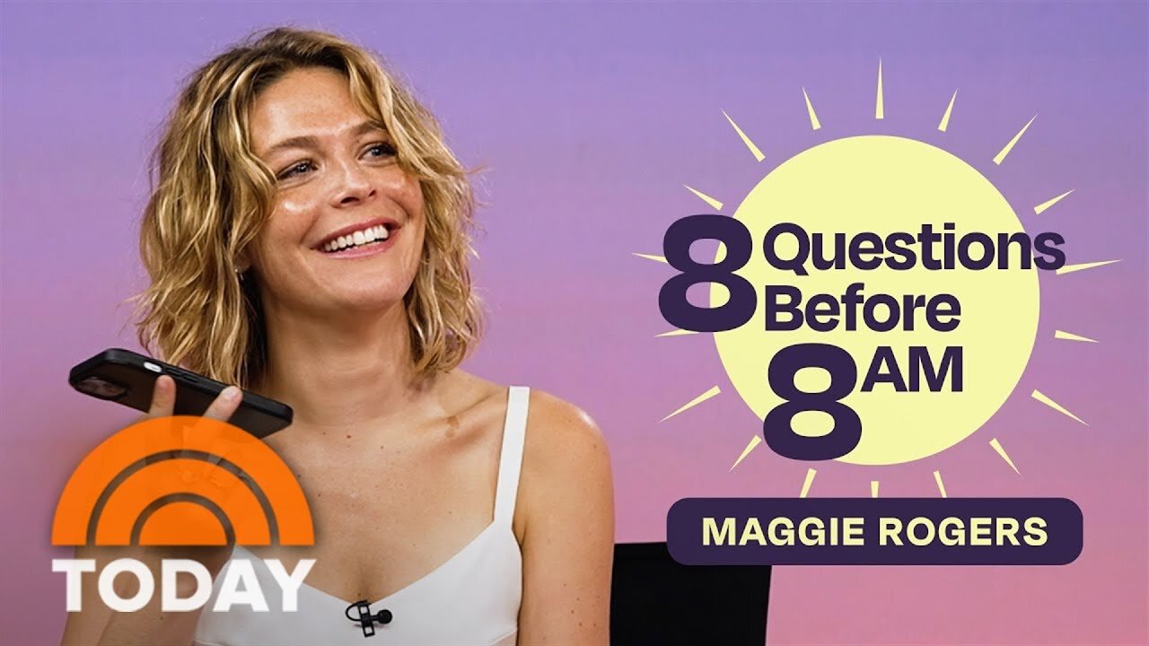 Maggie Rogers reacts to a ‘Maggie Rogers’ themed wedding invite | 8 Before 8