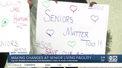 Advocates working to get maintenance at Phoenix senior living complex