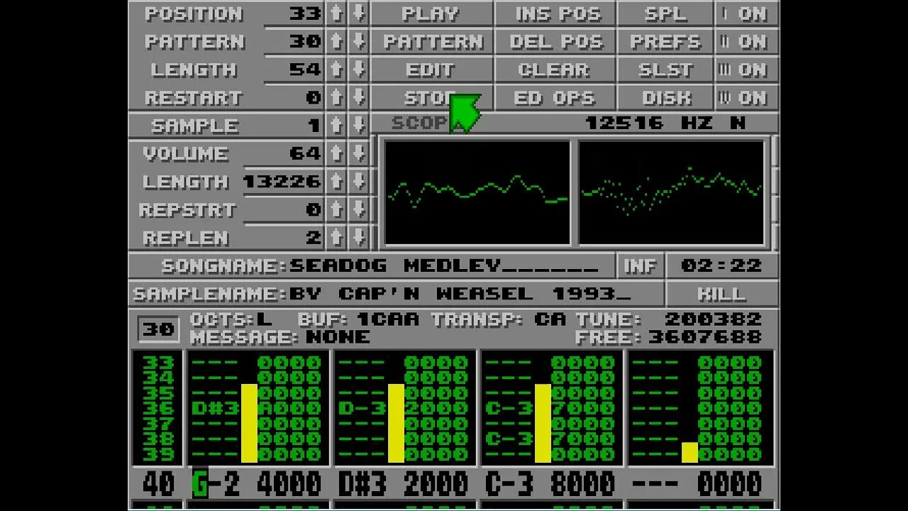 Atari ST Protracker Mods - Seadog Medley