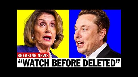 Elon Musk Warned Nancy Pelosi & She Throws A Tantrum Fit