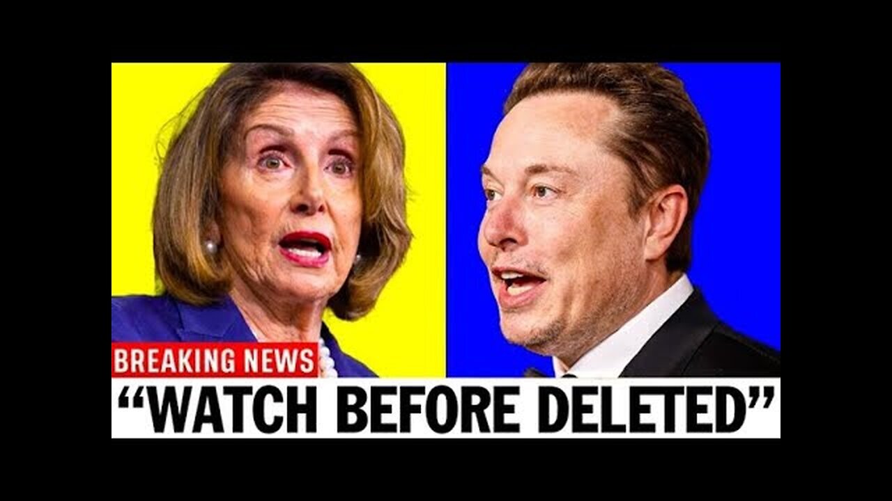 Elon Musk Warned Nancy Pelosi & She Throws A Tantrum Fit