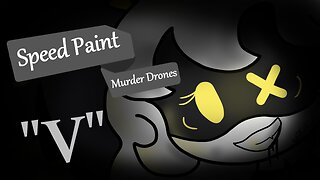 "V" ~ Murder Drones ~ Speed Paint