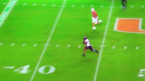 Hokies RB #33 Bhaysul Tuten TD 🏈55yds