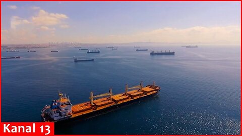 The movement of ships in the Bosphorus is closed in both directions