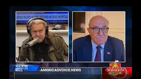 Giuliani Joined Bannon Wednesday-Witnesses From Dominion Who Stepped Forward to Testify - 11-12-20