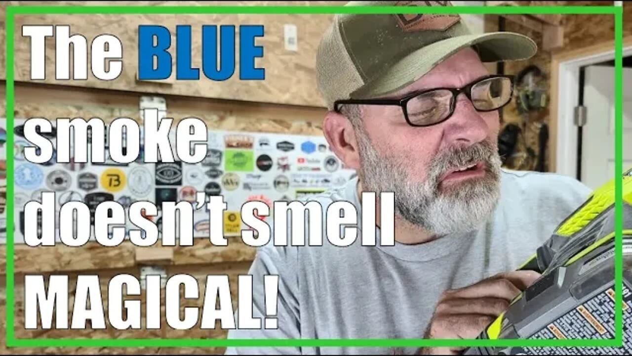 Repairing Broken RYOBI Tools | There is nothing MAGICAL about the BLUE SMOKE! | 2020/31