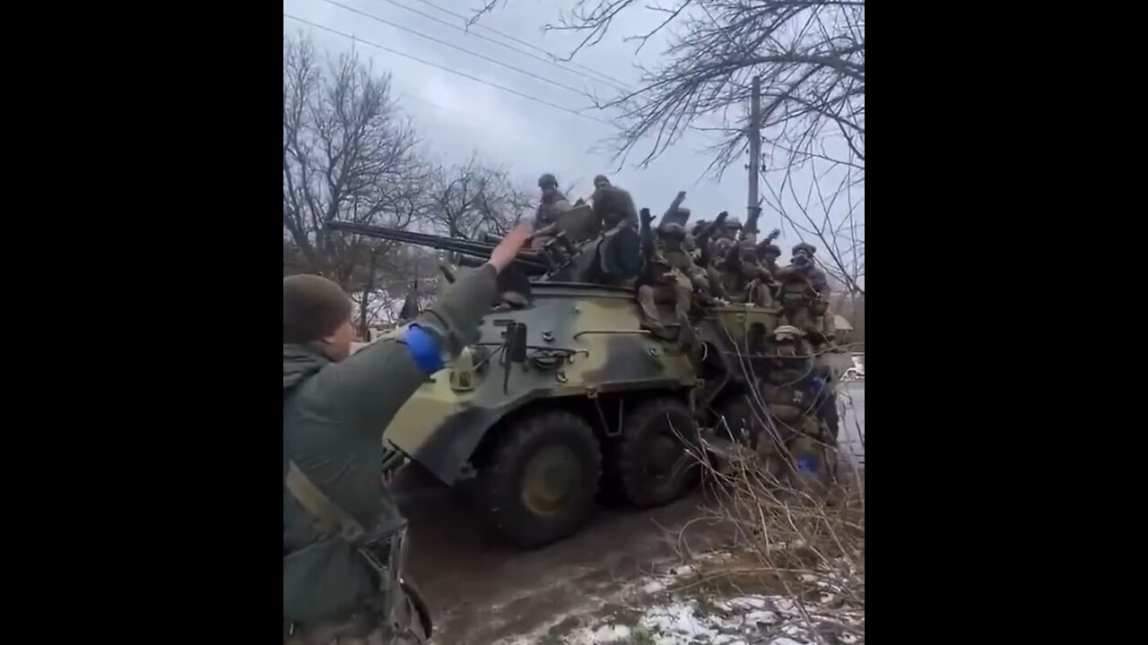 Ukrainian nazis doing Seig Heil