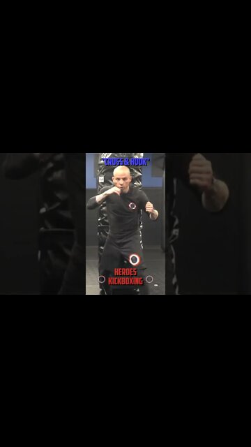 Heroes Training Center | Kickboxing & MMA "How To Throw A Cross & Hook" | Yorktown Heights #Shorts