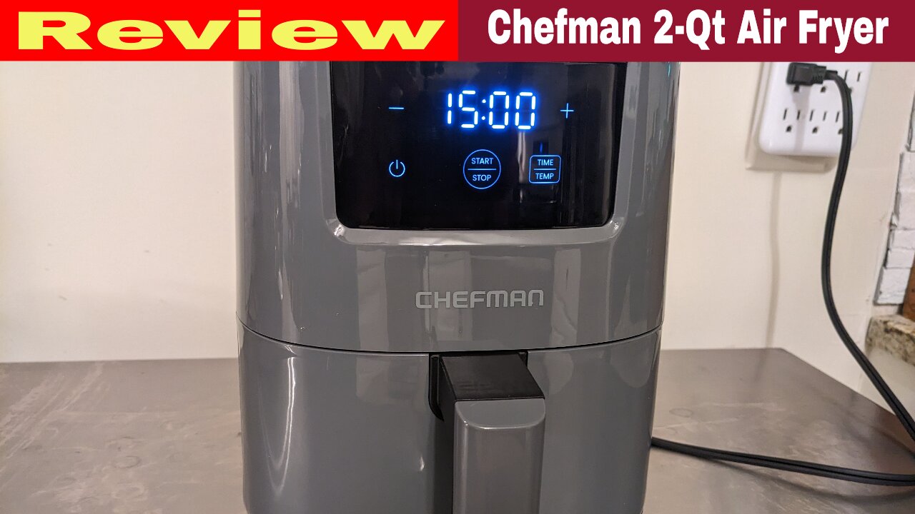 Chefman TurboFry Touch 2-Qt Digital Air Fryer Review