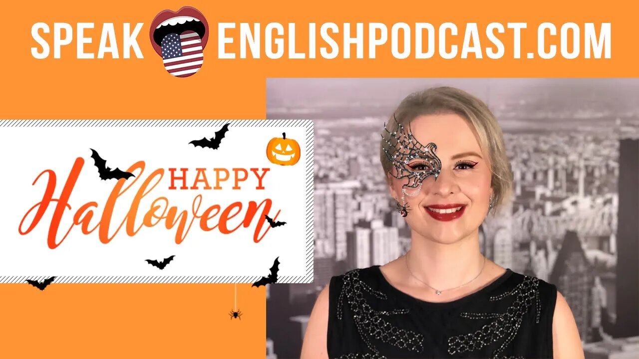 145 Halloween in the USA English lesson ESL (rep)