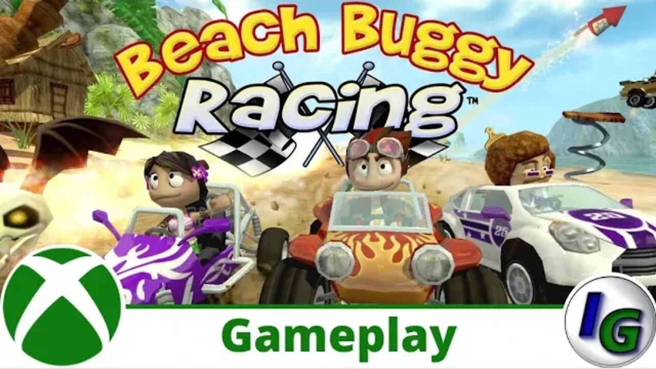 Beach Buggy Racing Gameplay on Xbox