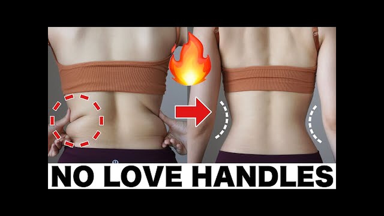 Love Handle Workout | 8 min Abs & Obliques Burn Home Workout