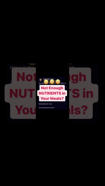 How NUTRITIOUS are your meals?⚡️Subscribe to PPNutra