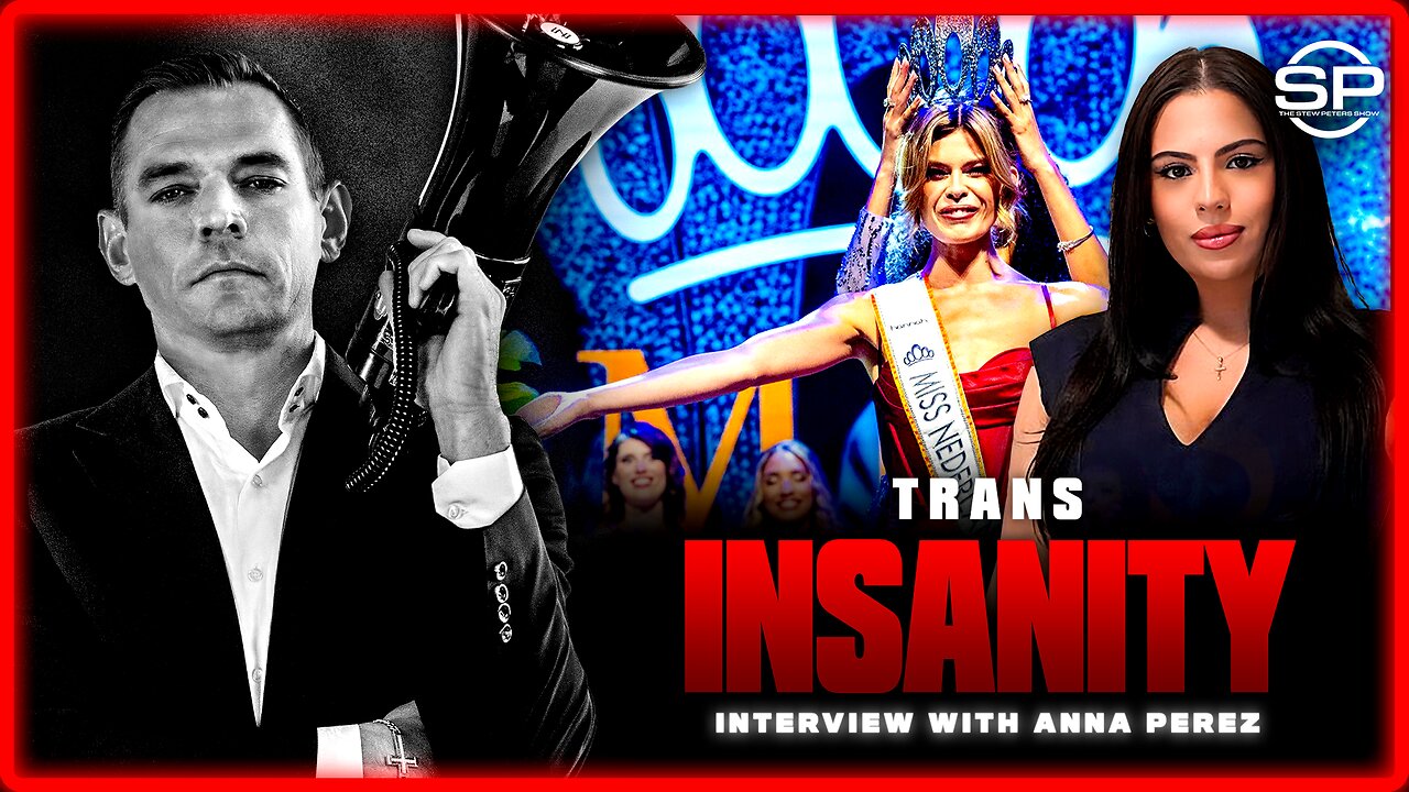 TRANNY Crowned Miss Netherland Anna Perez Speaks About Trans FREAKS DESTROYING Real Womanhood