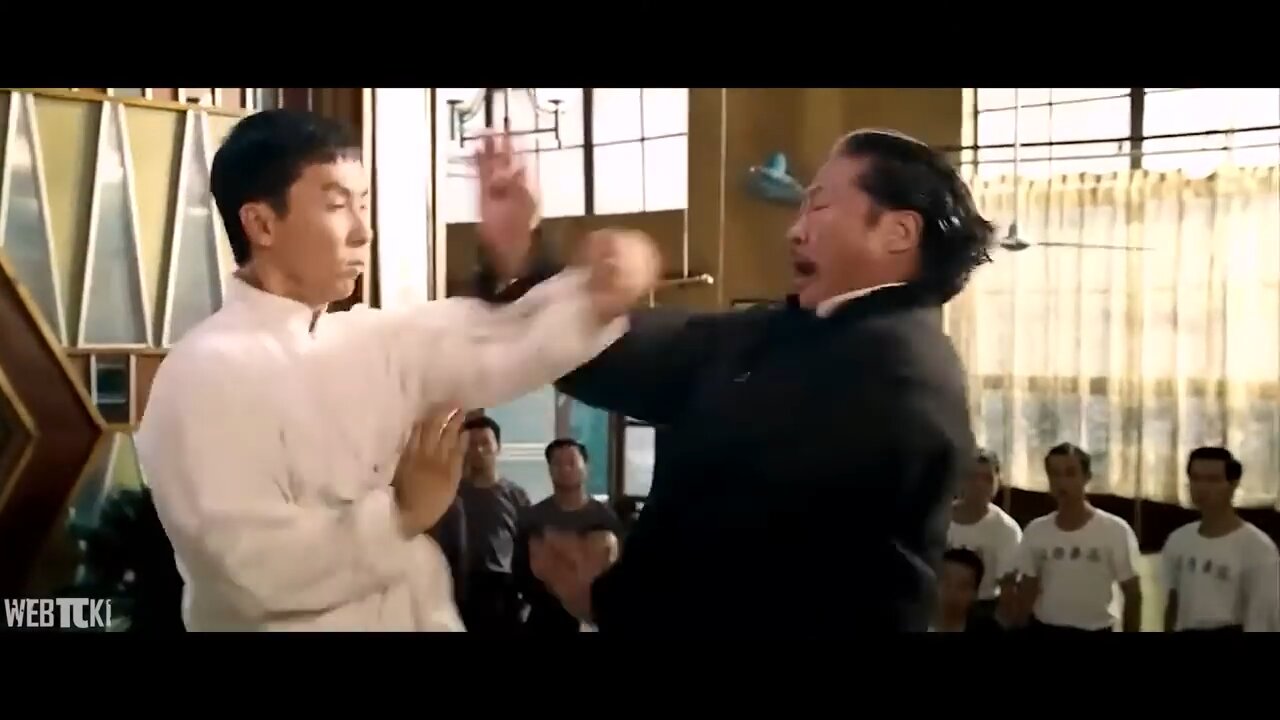 Ip Man 2 fight testing scene with kung fu master Ustalık Kanıtlama Dövüşü