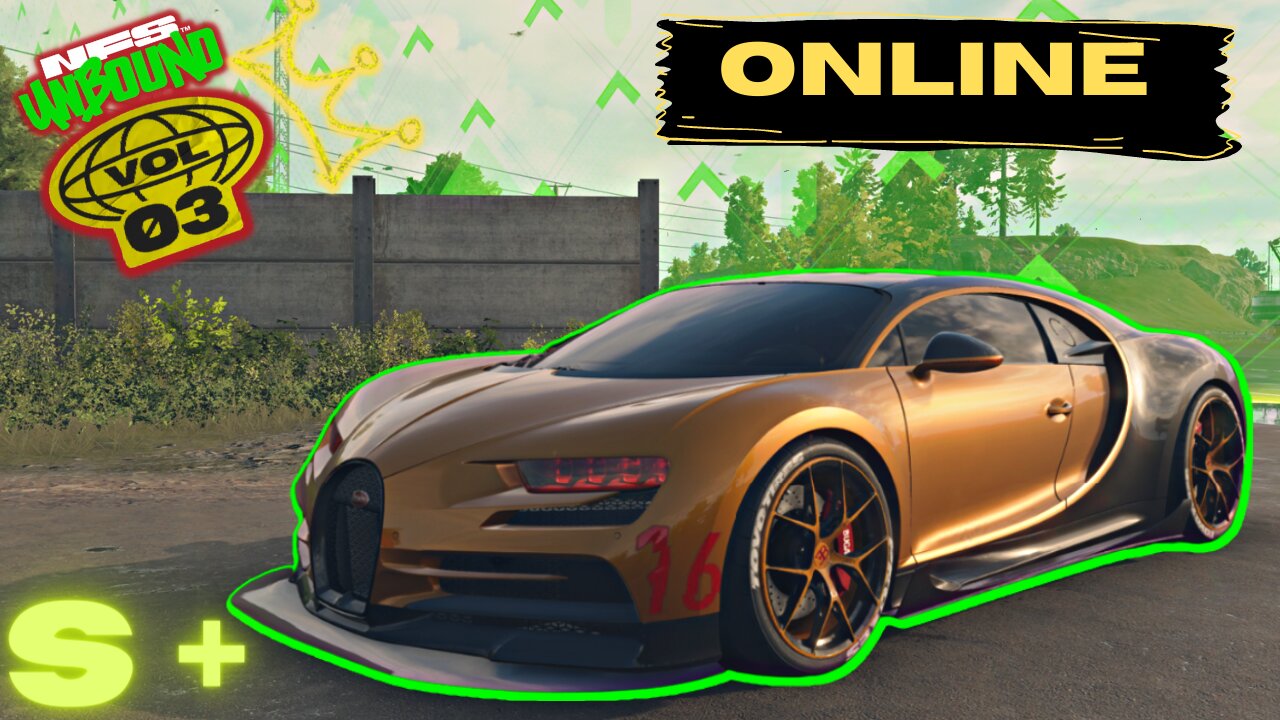 Top G's Bugatti Chiron Gameplay in NFS Unbound