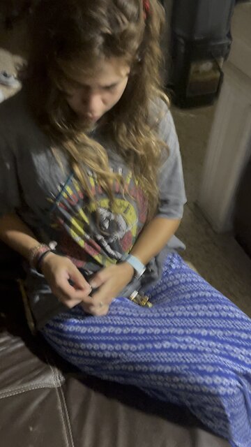 Daughter in law? Loading 9’s in magazine!