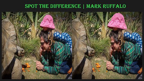 Mark Ruffalo： Green guy, green life.