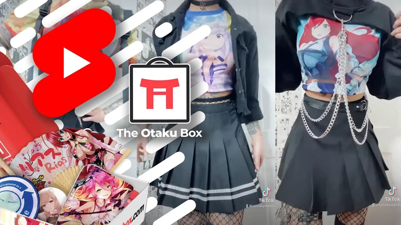 How Spookyxteeth Styles Otaku Box Shirts