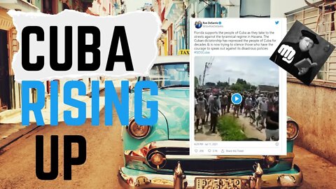 Governor Desantis and Senator Ted Cruz Support CUBA Rising Up For Freedom