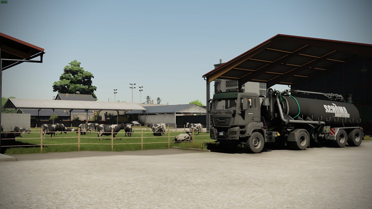 Farming Simulator Cow Farm Tour | Elmcreek