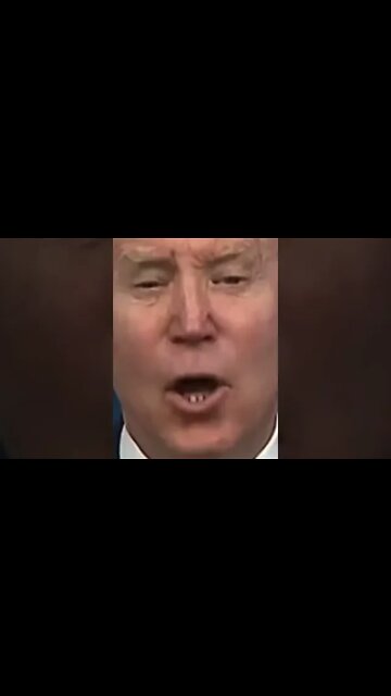 Classic Joe going off Teleprompter