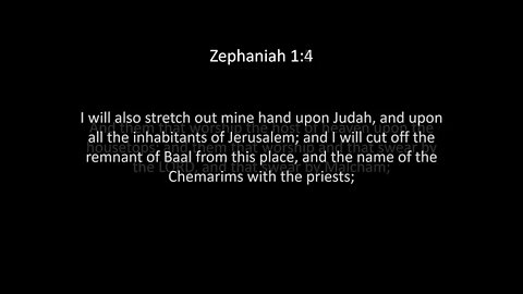 Zephaniah Chapter 1