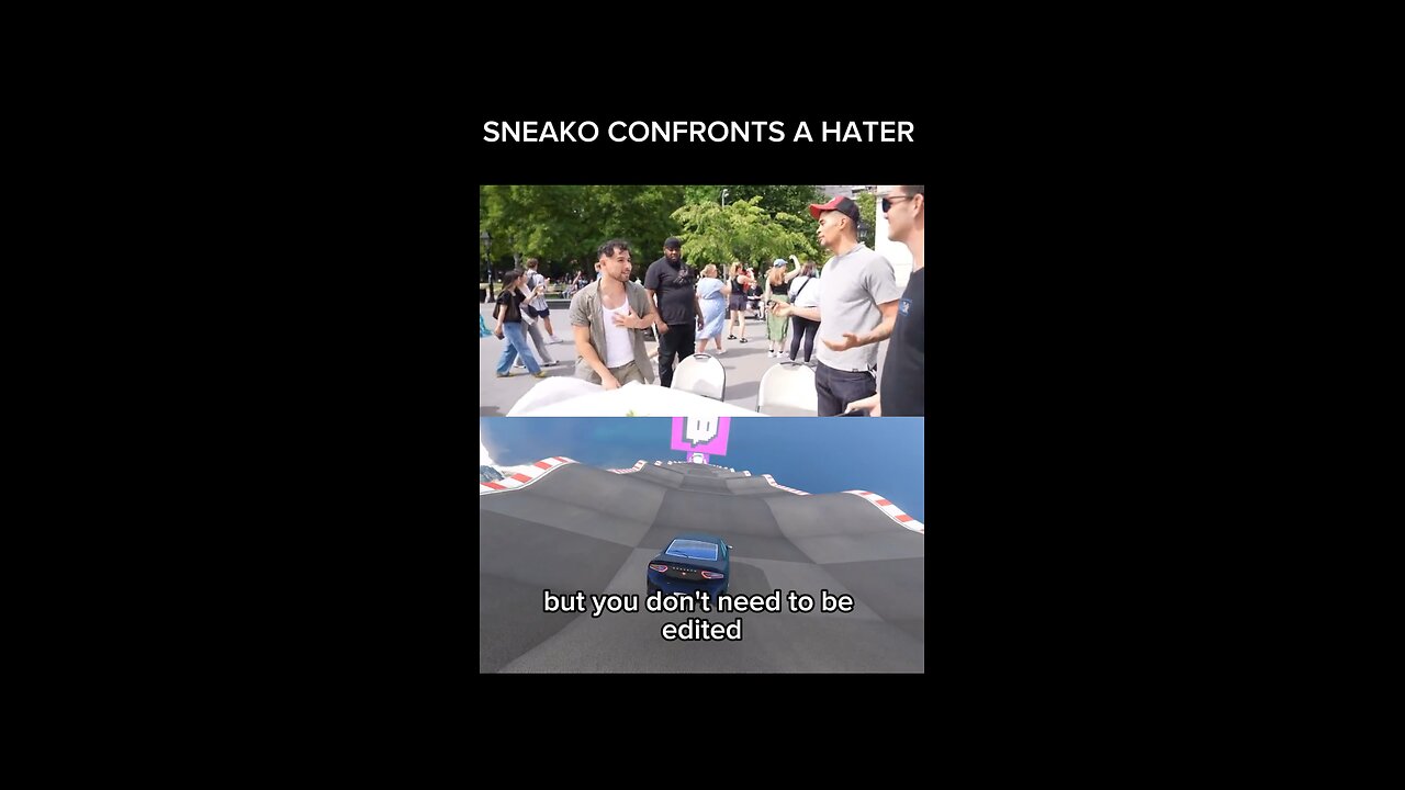 SNEAKO FACES HIS HATER!