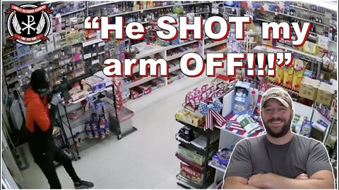 "HE SHOT MY ARM OFF...": 80 year old defends himself from FOUR armed robbers with his own firearm..