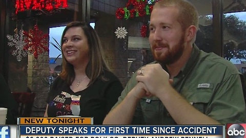 Donations pour in for Polk deputy injured in hit-and-run crash